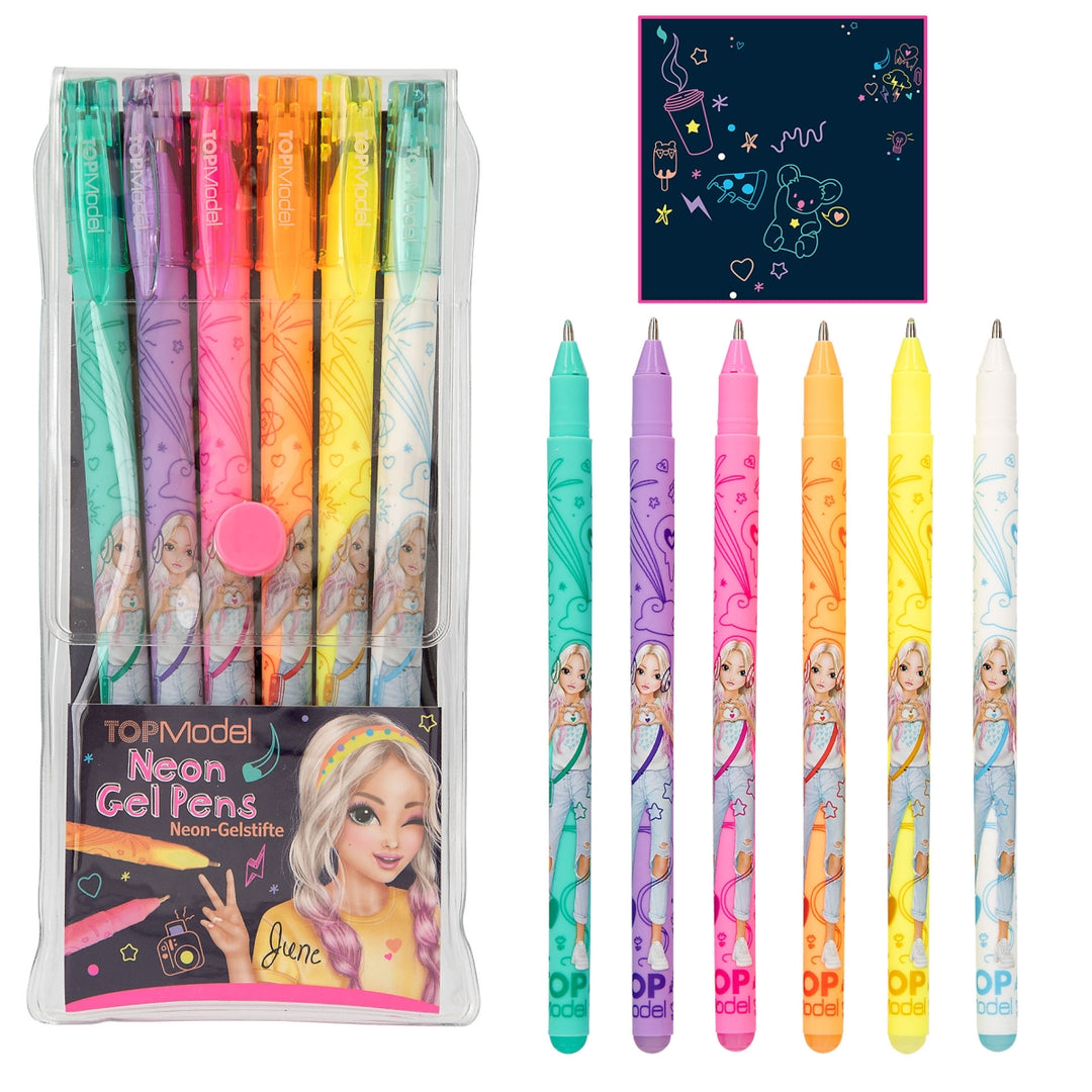 TOPModel Neon Gelstifte-Set