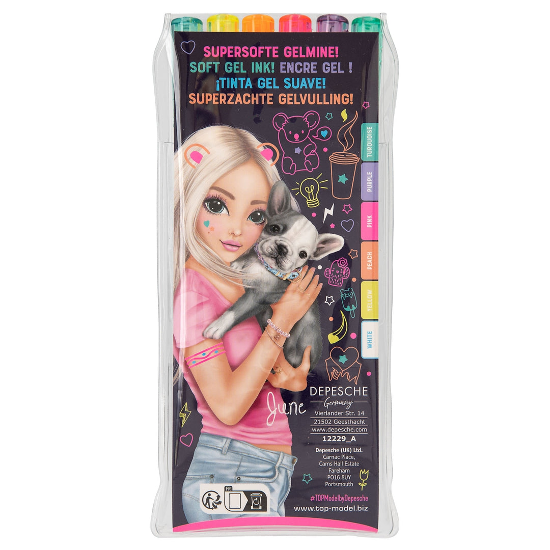 TOPModel Neon Gelstifte-Set