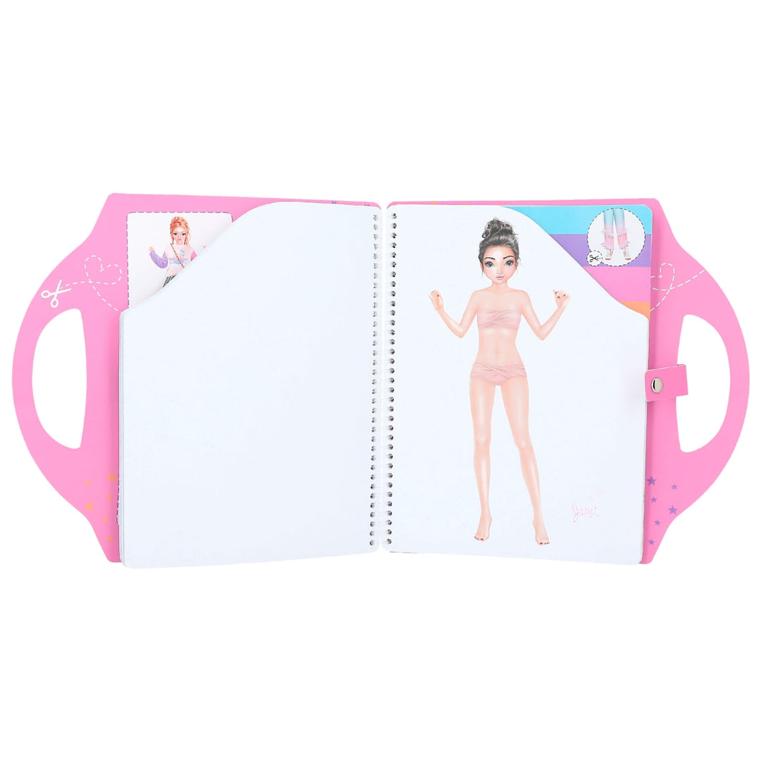 TOPModel Dress Me Up Collage Book