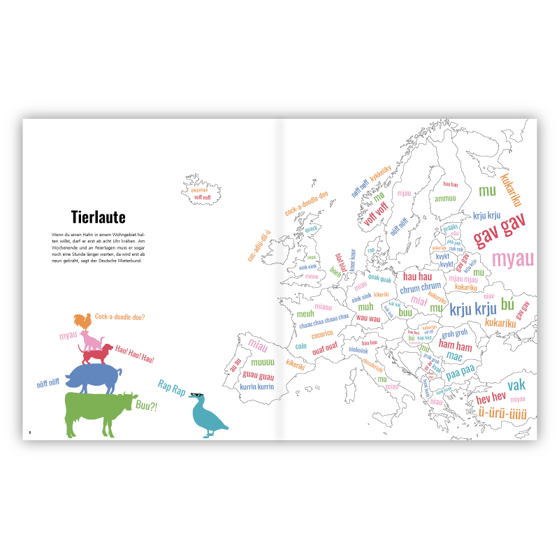 Atlas: 100 Karten über Sprache