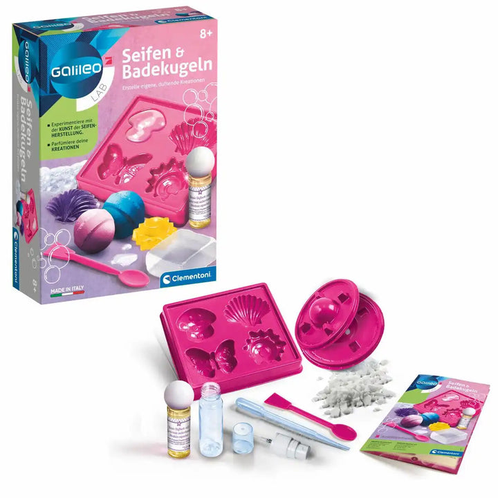 Experimentierkasten Galileo Seifen &amp; Badekugeln