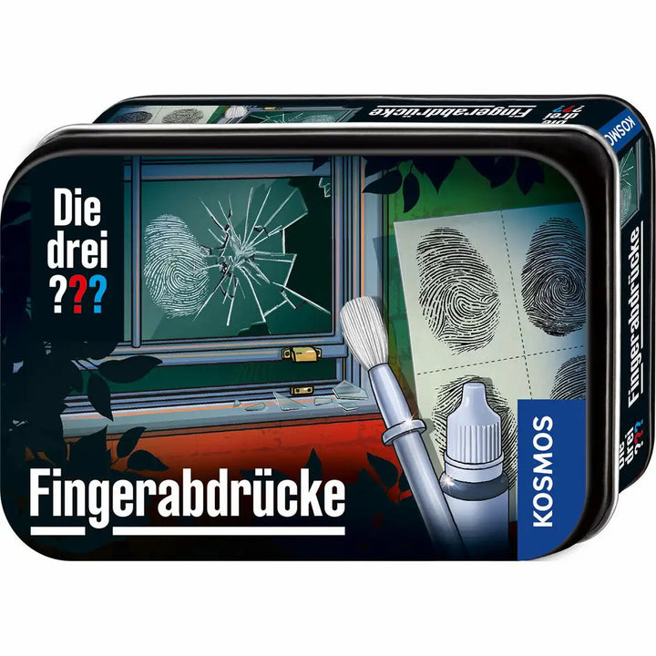 Detective Set The Three ??? Fingerprints Metal Tin