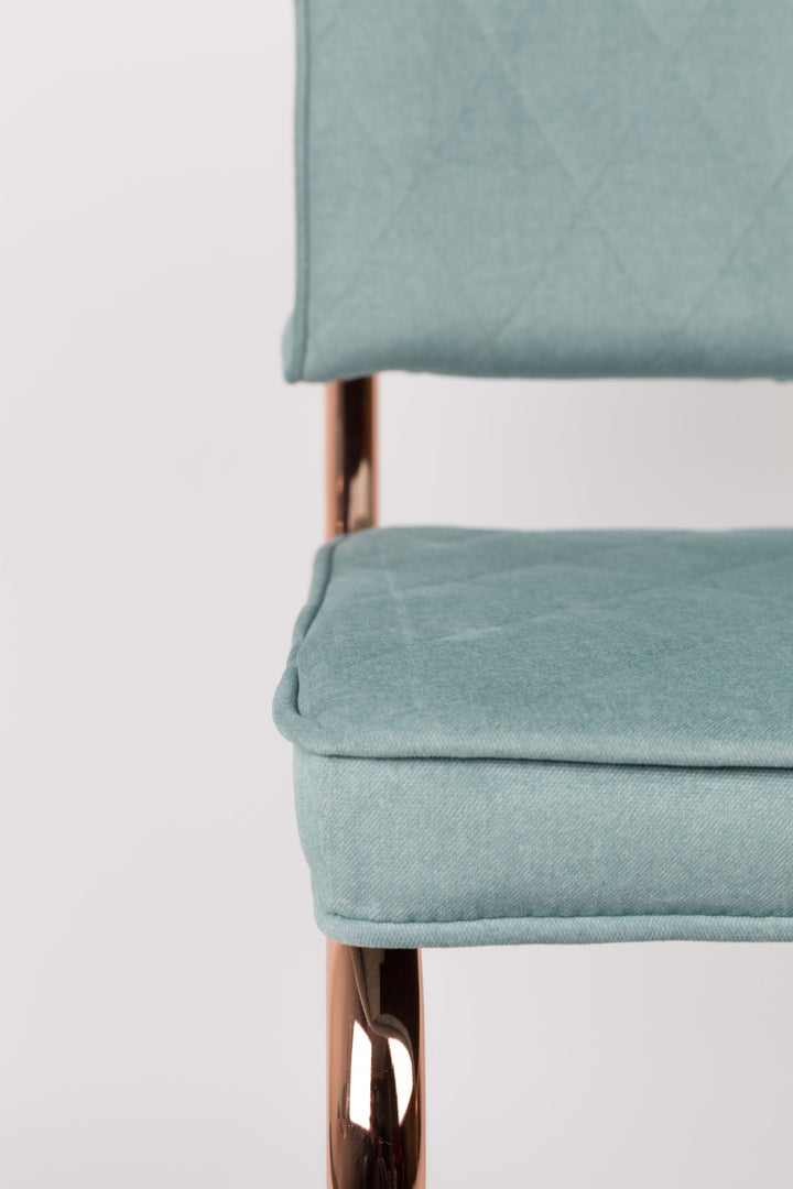 Diamond upholstered chair
