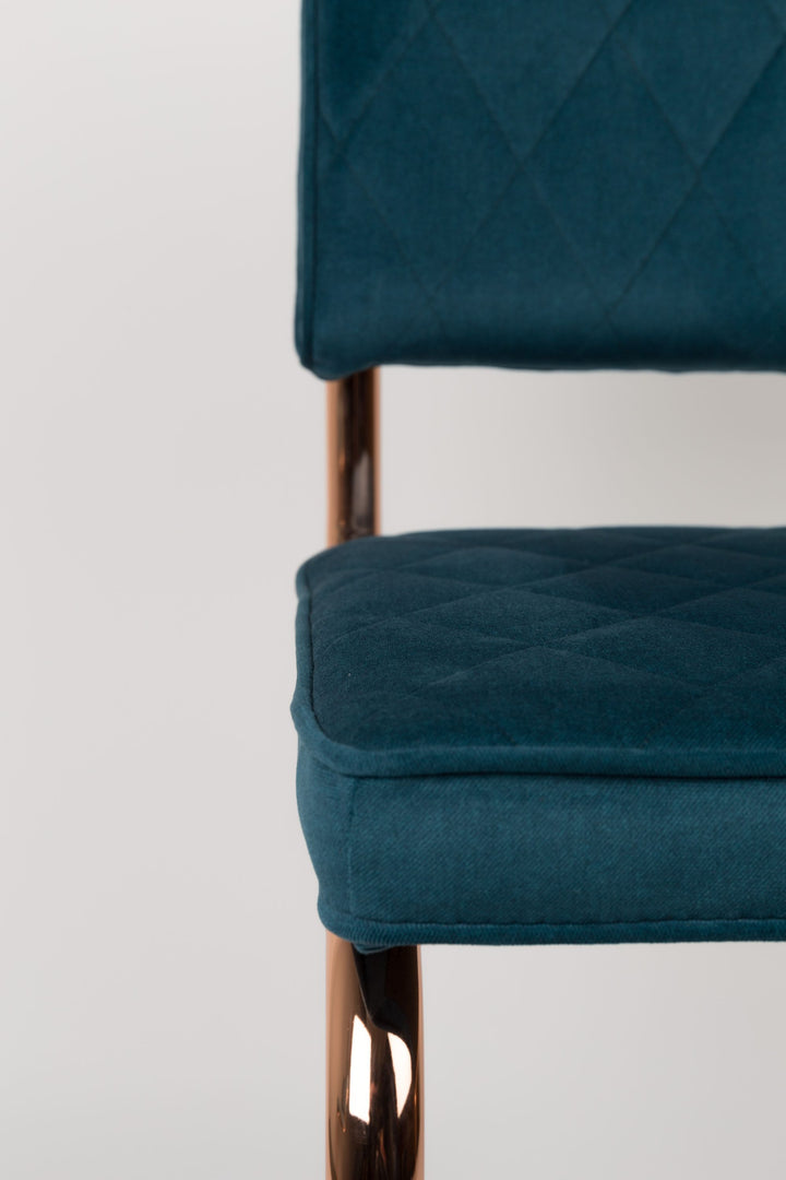 Diamond upholstered chair