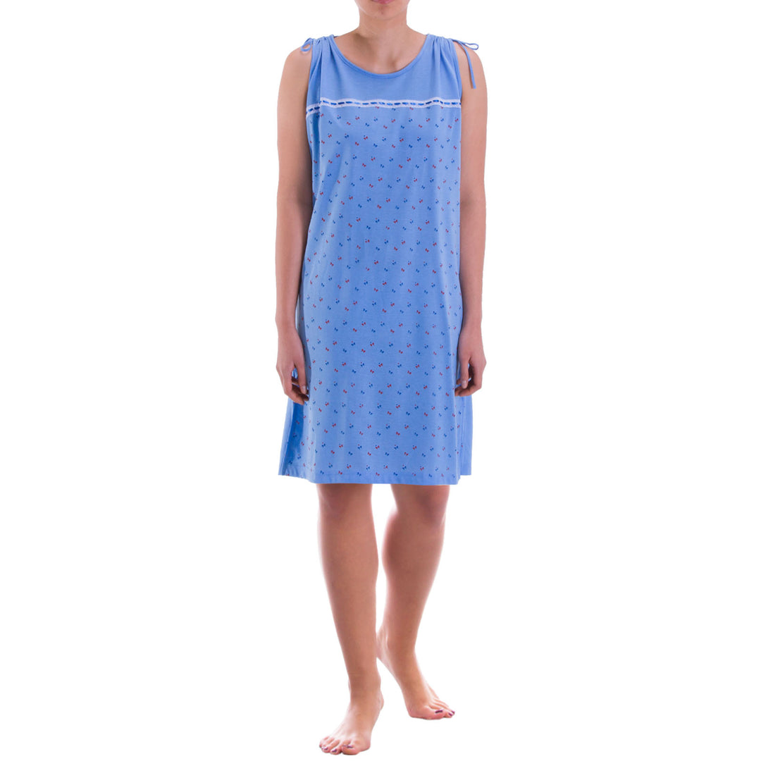 Nightgown dress - bow print