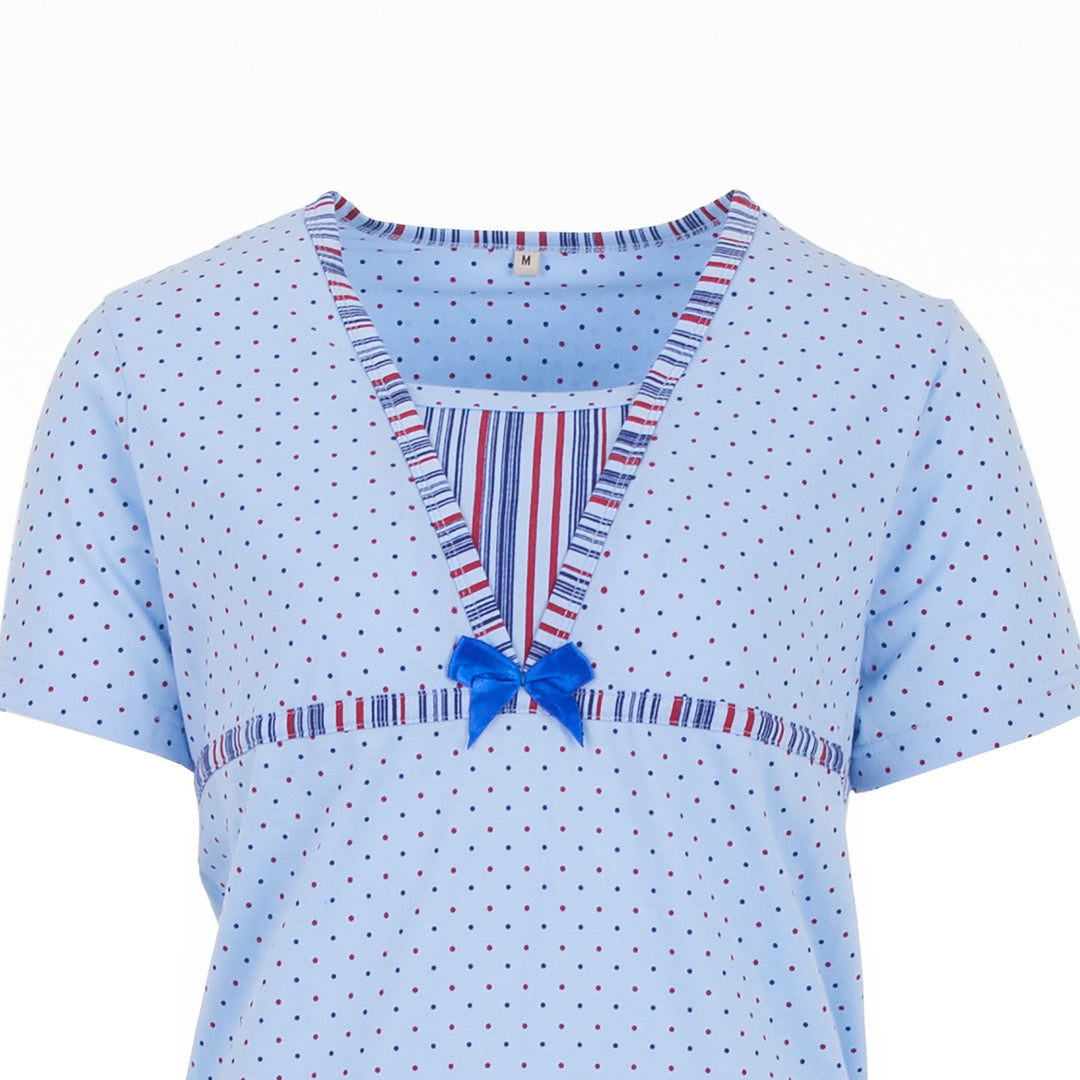 Nachthemd Kurzarm - Lagenlook