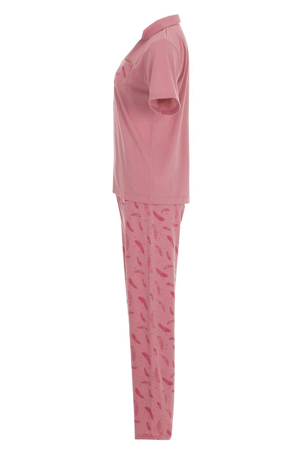 Pajama Set Short Sleeve - Feather