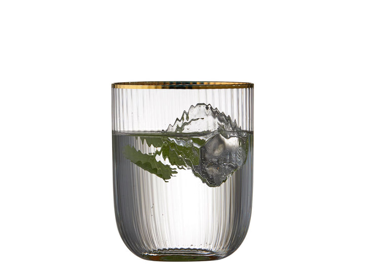 Tumbler Palermo gold rim