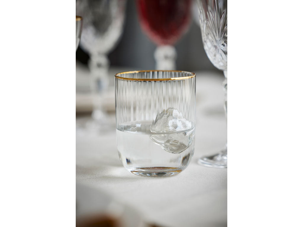 Tumbler Palermo gold rim