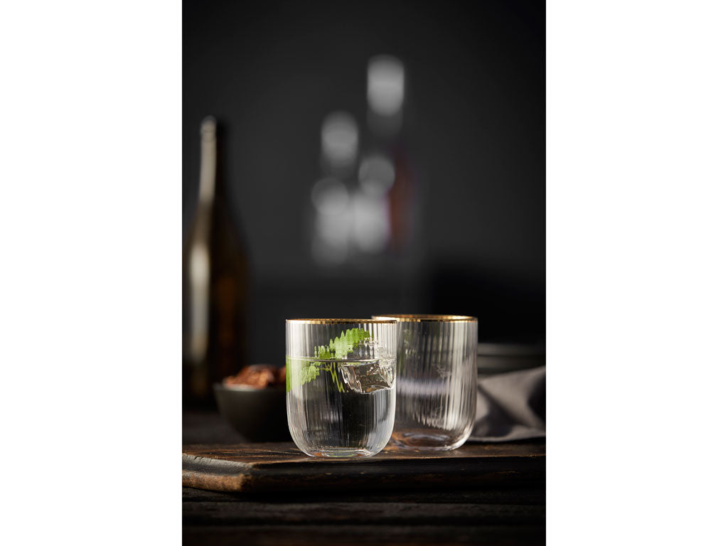 Tumbler Palermo gold rim