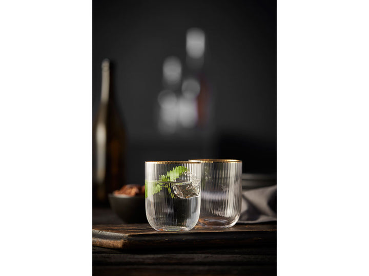 Tumbler Palermo gold rim