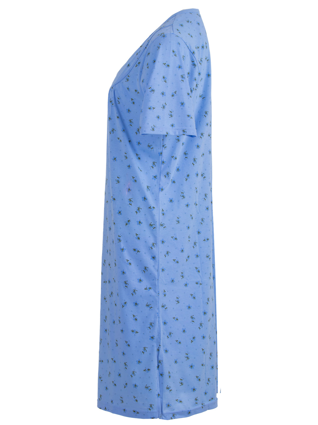 Nachthemd Kurzarm - Blumen