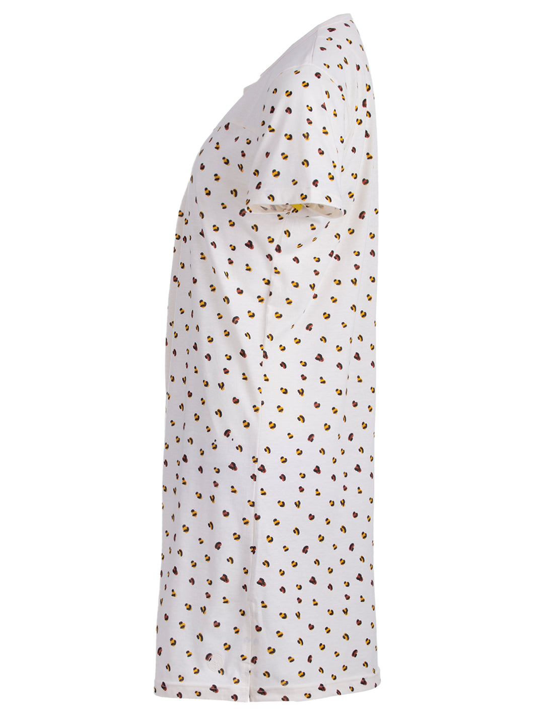 Nightgown short-sleeved - Herzleo box pleat
