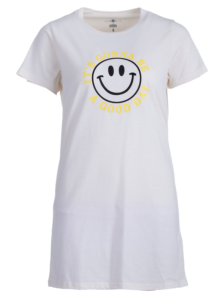 Nachthemd Kurzarm - Smile