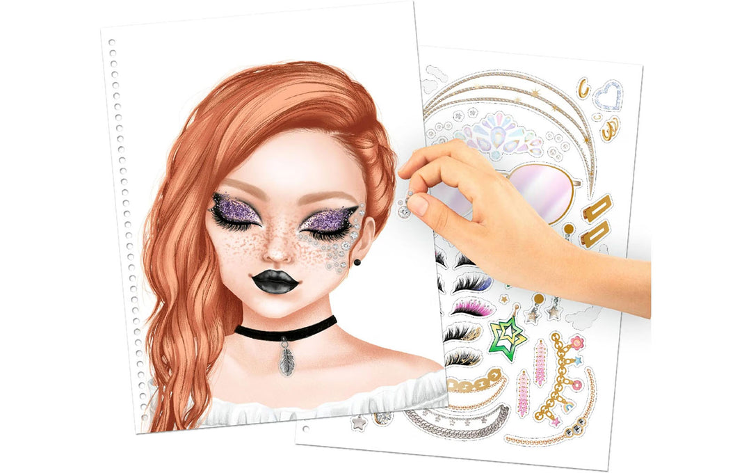 Create your TOPModel Make-Up Malbuch