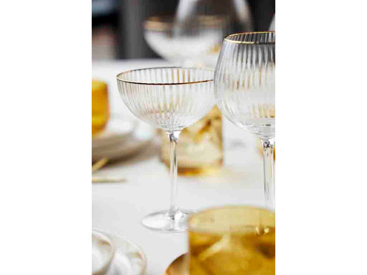 Cocktailglas Palermo Goldrand