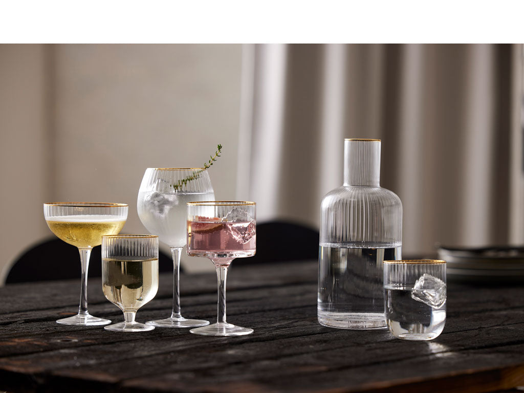 Cocktailglas Palermo Goldrand