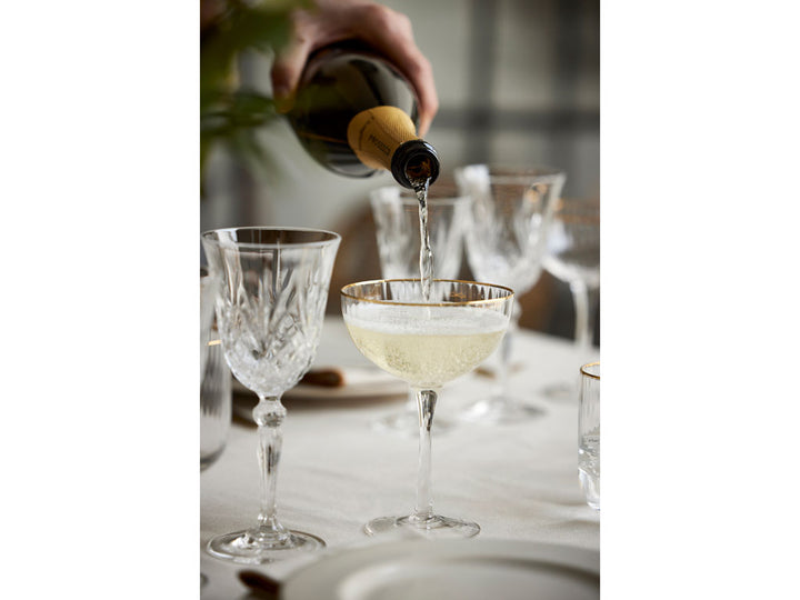 Cocktailglas Palermo Goldrand