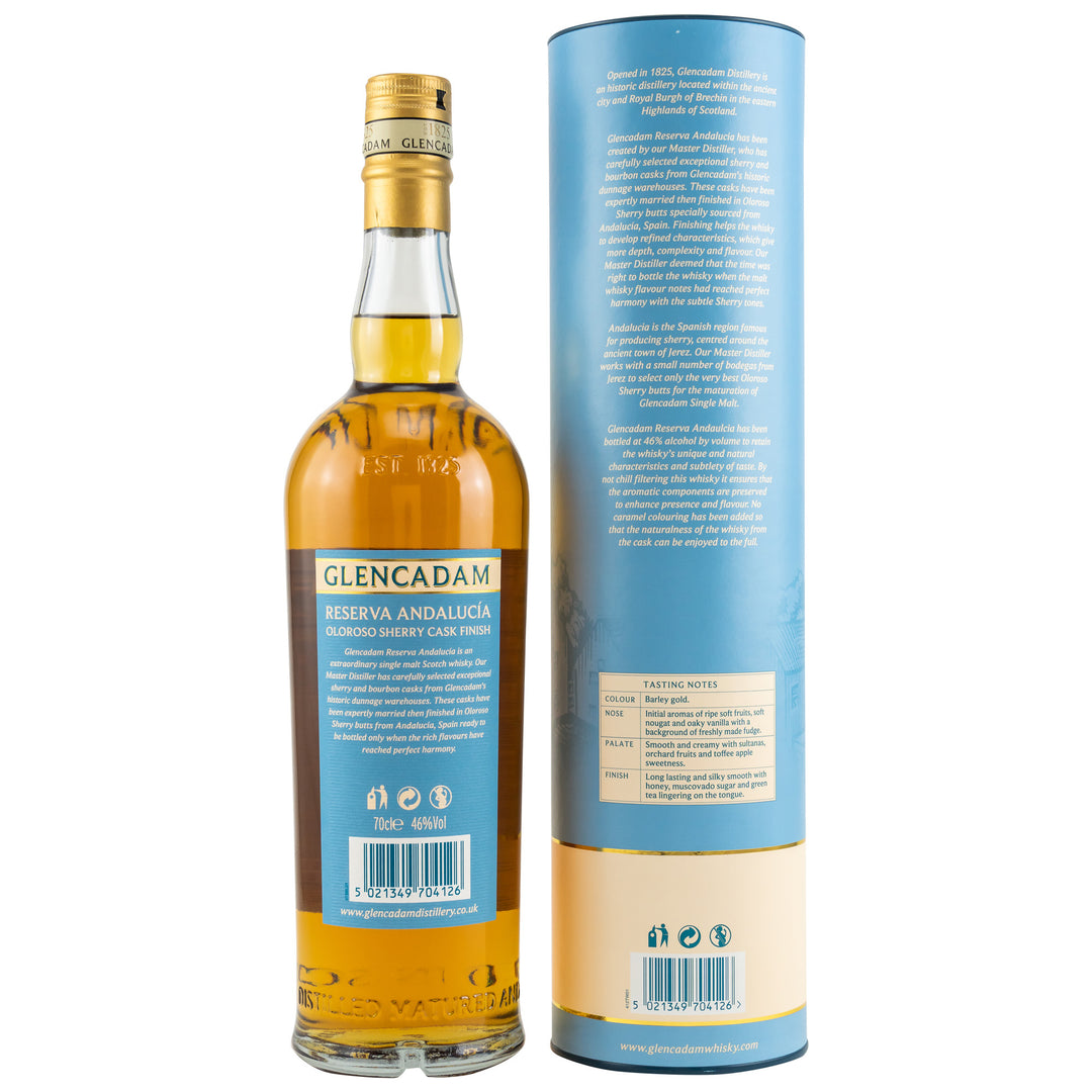 Glencadam Reserva Andalucia - Oloroso Sherry Cask Finish