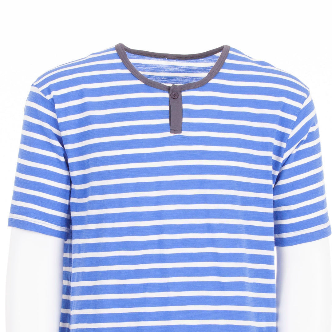 Pyjama Set Kurz - Gestreift mit Knopf