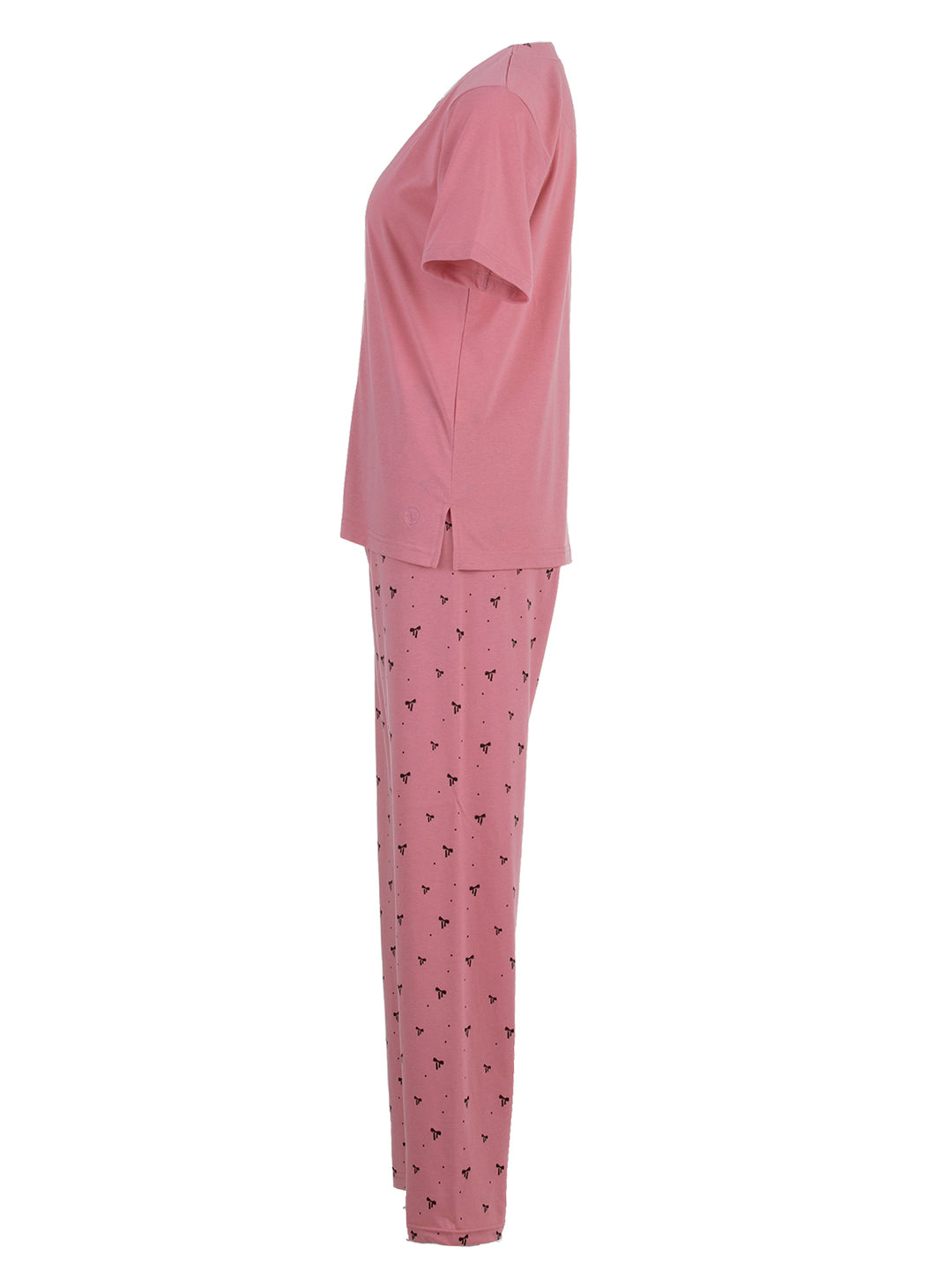 Pyjama Set Kurzarm - Schleife