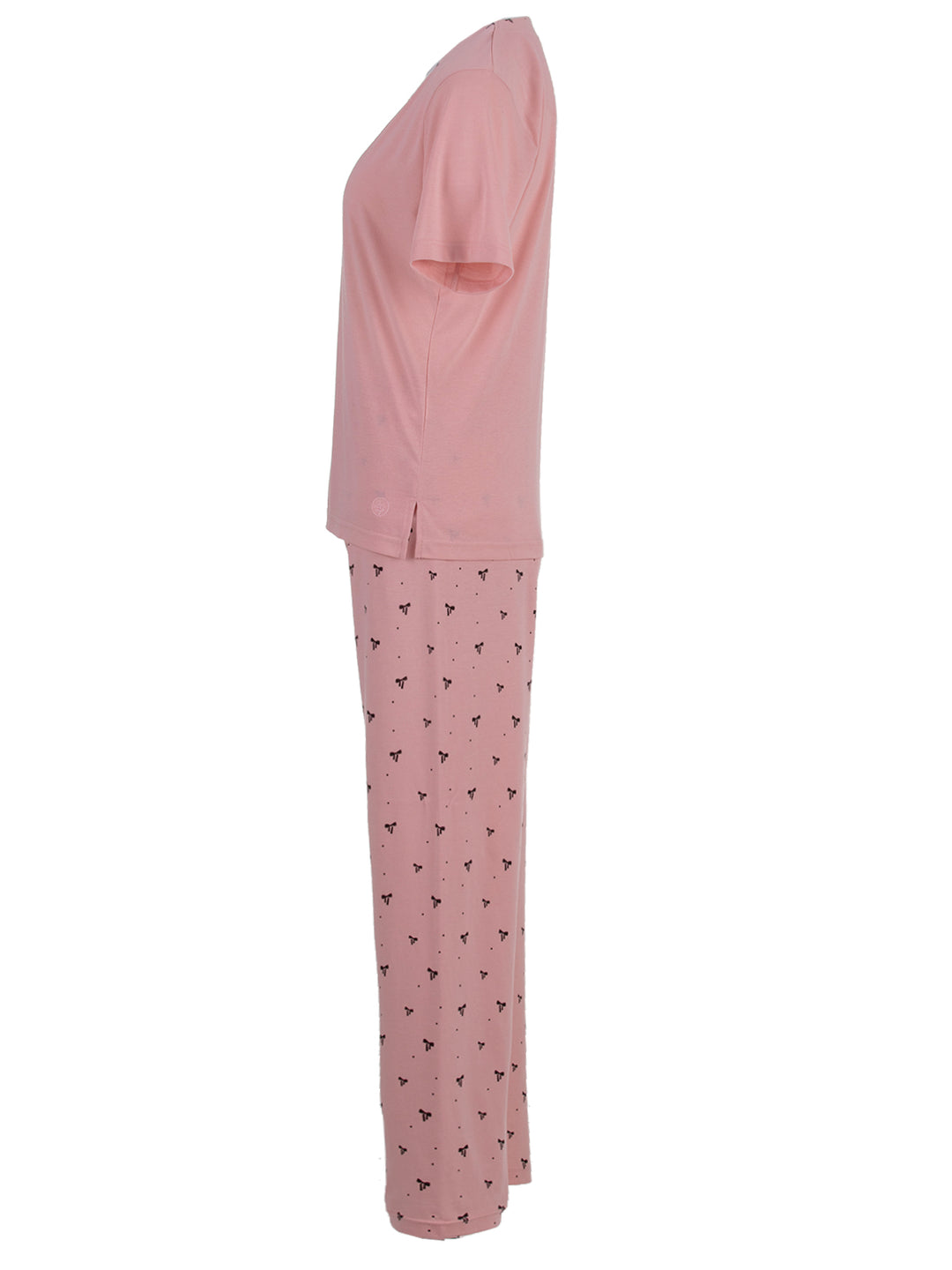 Pyjama Set Kurzarm - Schleife