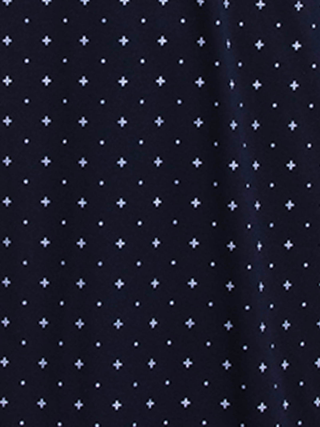 Nightdress short sleeve - dots cross