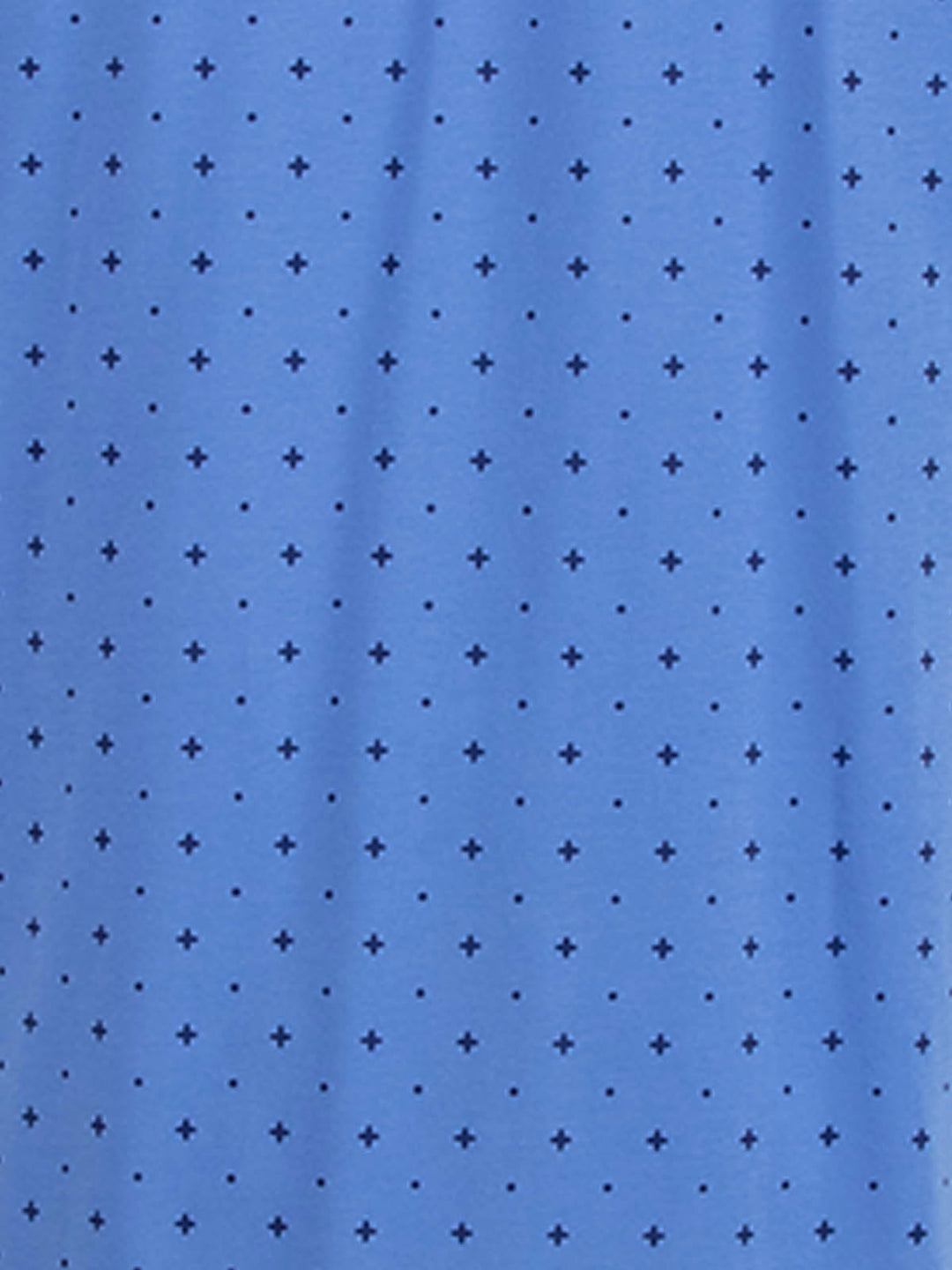 Nightdress short sleeve - dots cross