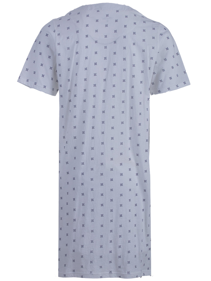Nightdress short sleeve - cross