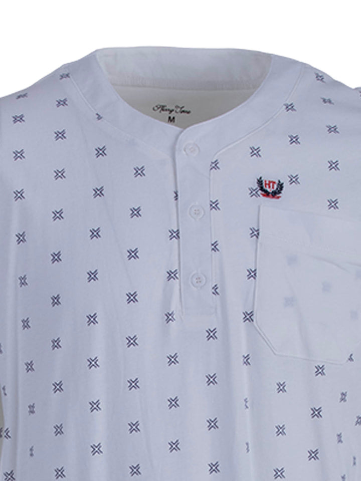 Nightdress short sleeve - cross
