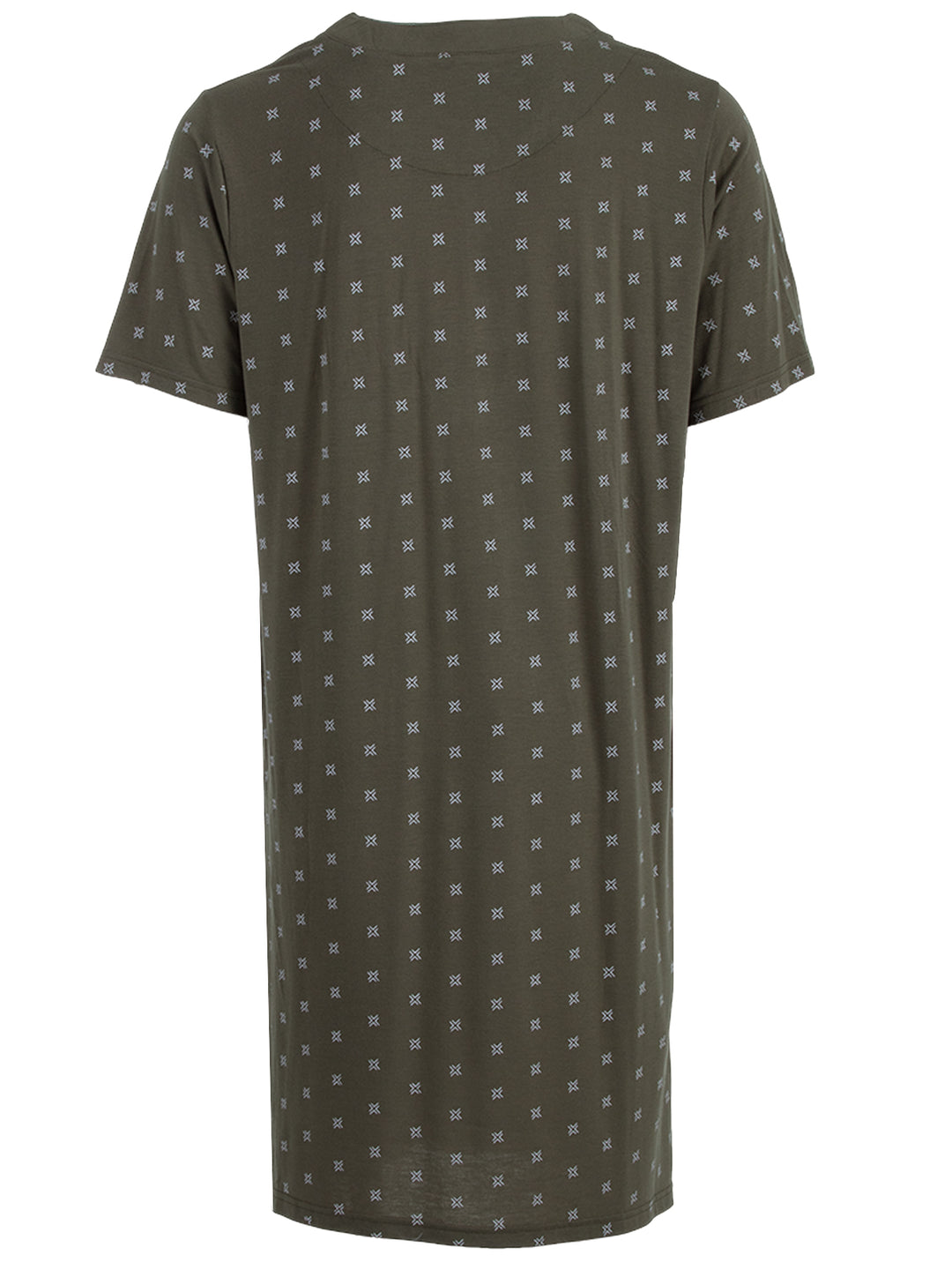 Nightdress short sleeve - cross