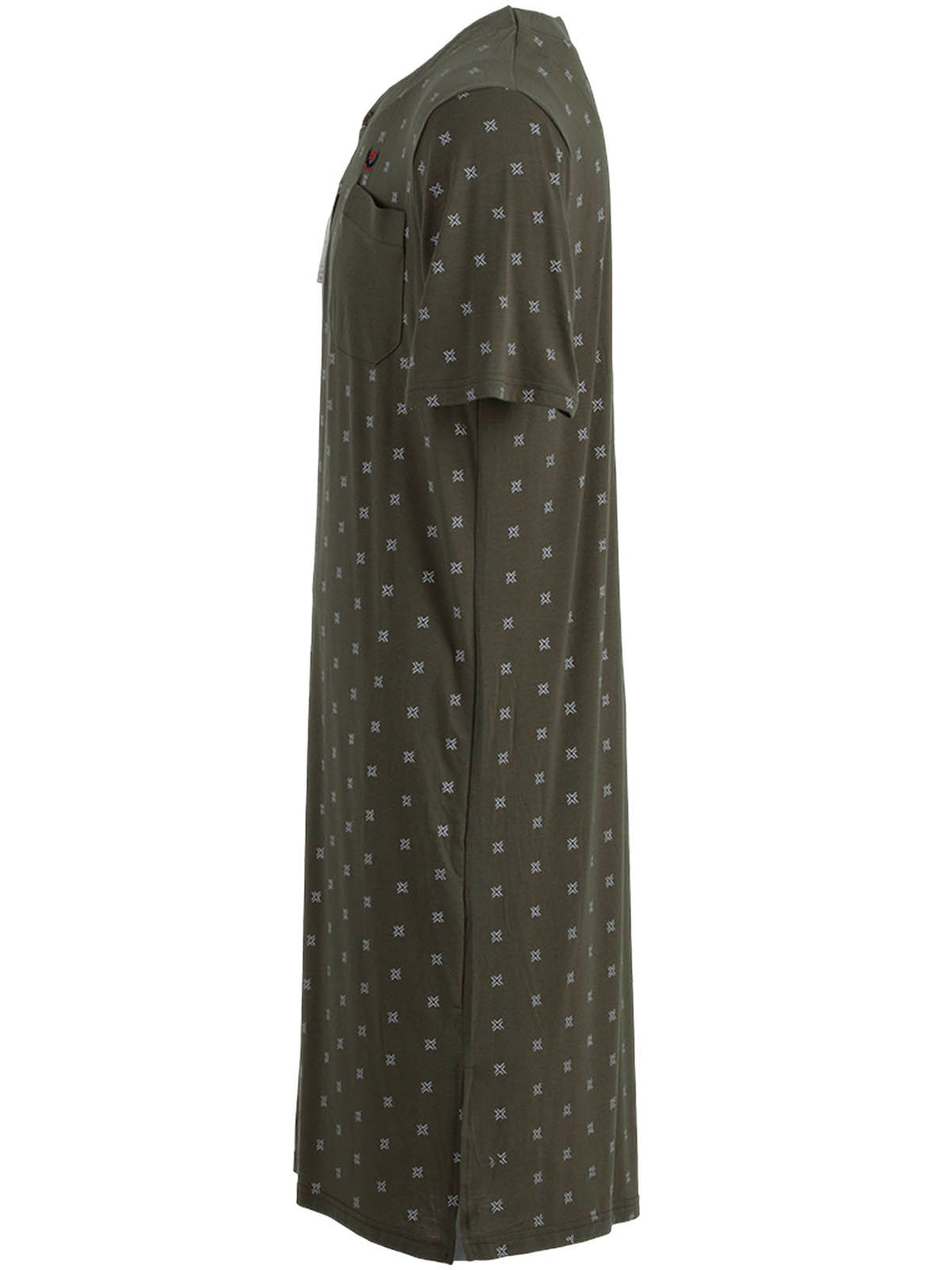 Nightdress short sleeve - cross