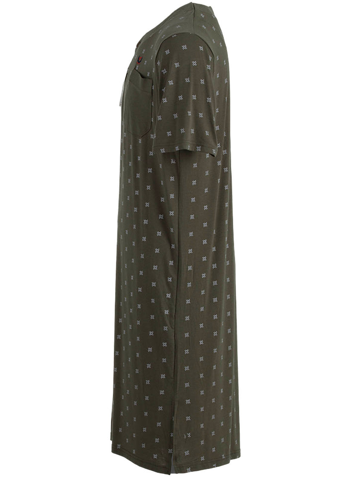 Nightdress short sleeve - cross