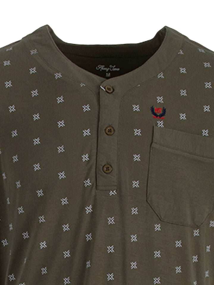 Nightdress short sleeve - cross