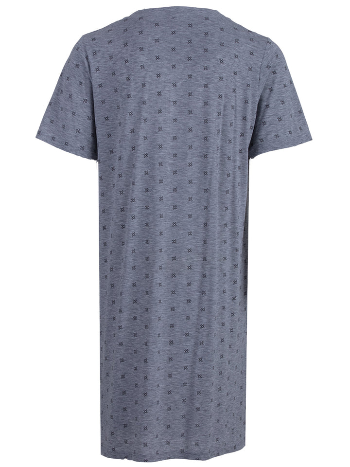Nightdress short sleeve - cross