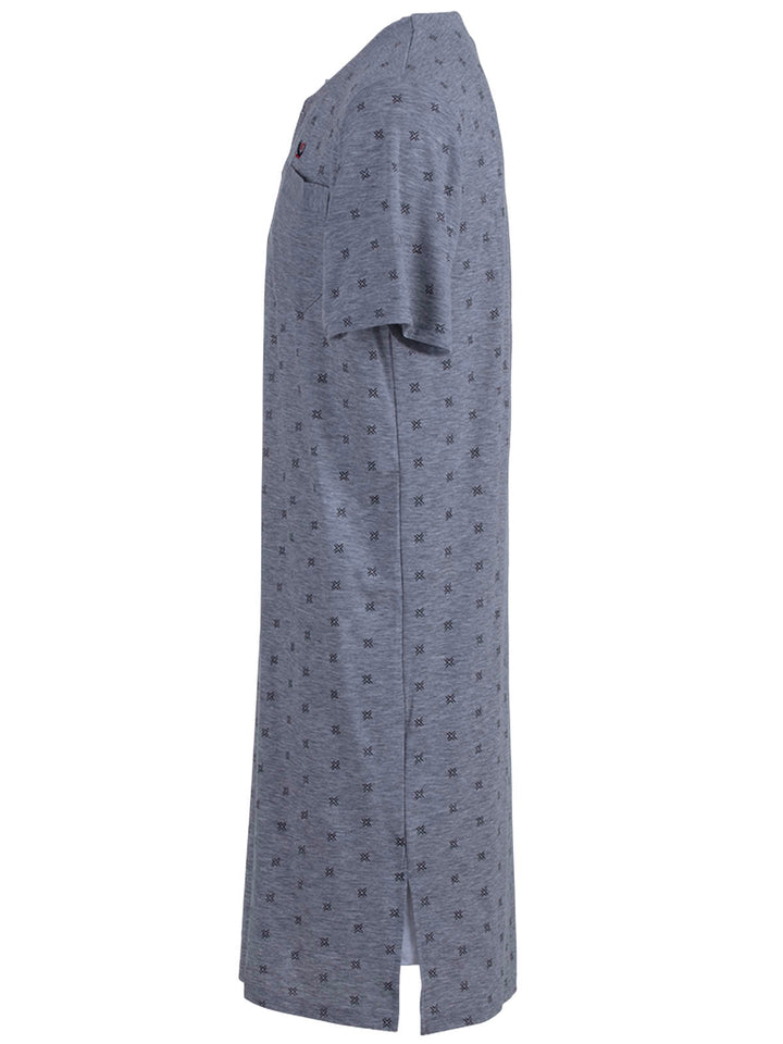 Nightdress short sleeve - cross