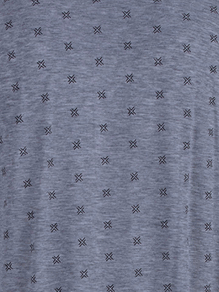 Nightdress short sleeve - cross