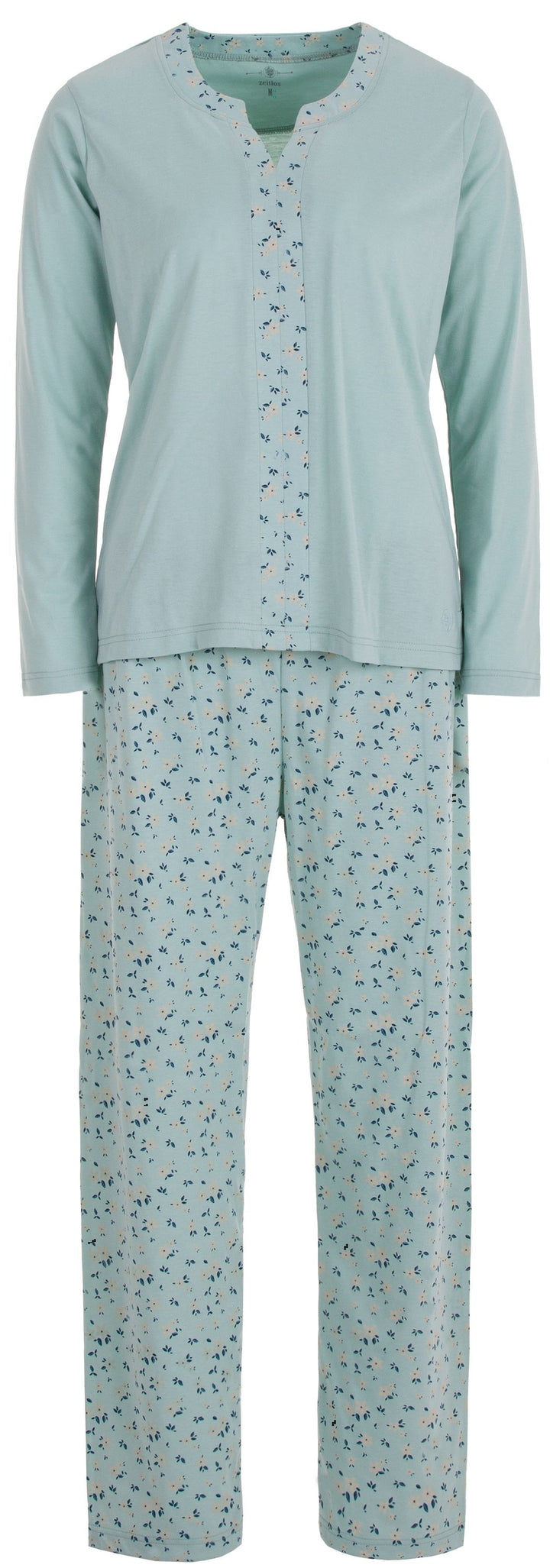 Pyjama Set Langarm - Borte Blüte