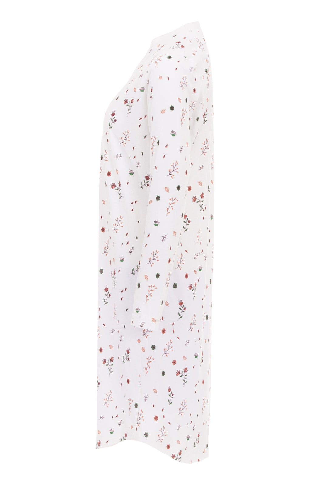 Nachthemd Langarm - Floral