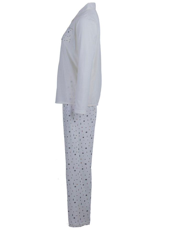 Pyjama Set Langarm - Auge