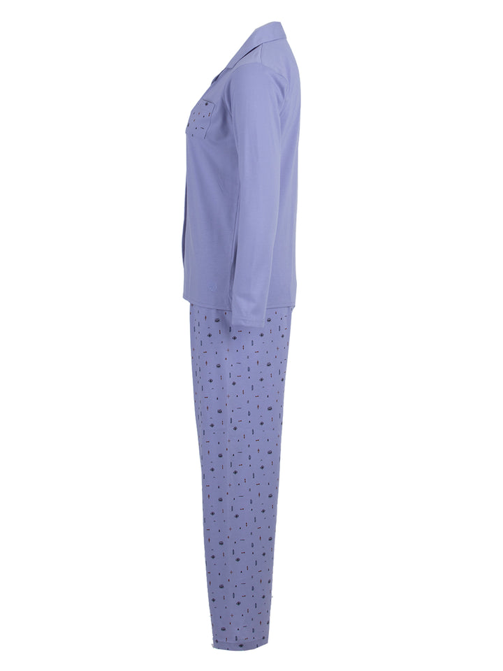 Pyjama Set Langarm - Auge