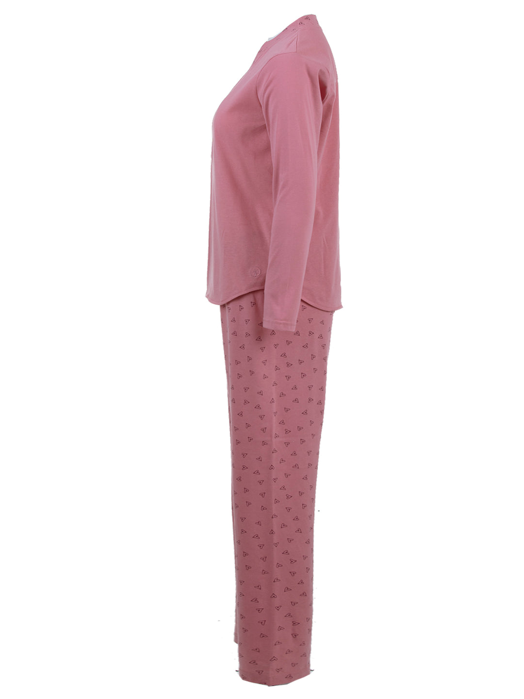 Pyjama Set Langarm -  Ginkgo Herz