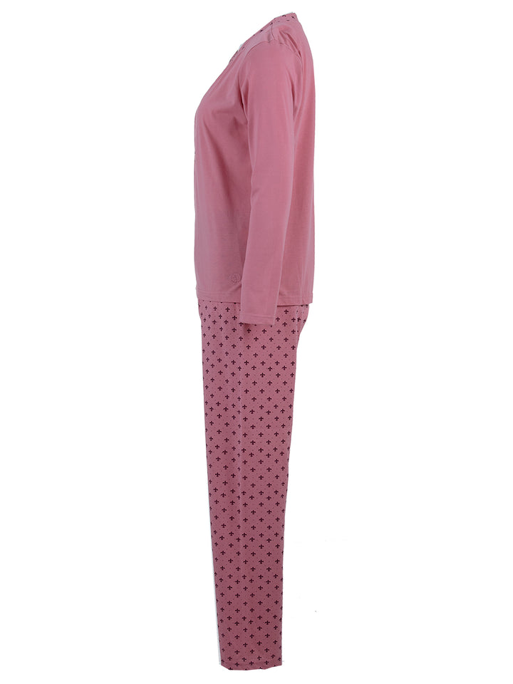 Pyjama Set Langarm - Borte Lilie