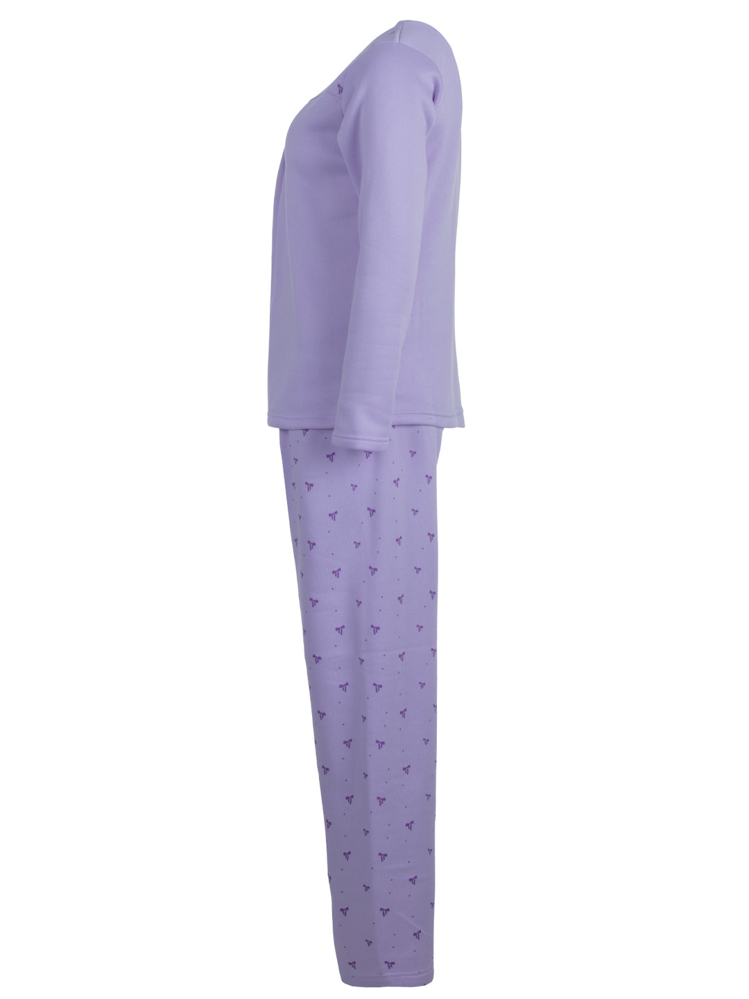 Pyjama Set Thermo - Spitzendruck Schleife