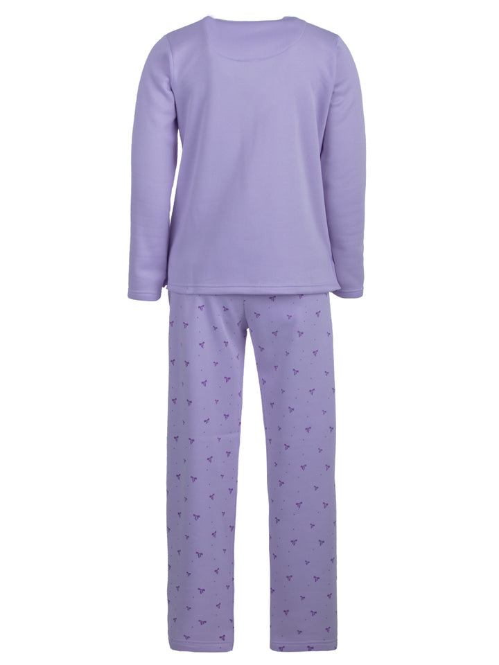 Pyjama Set Thermo - Spitzendruck Schleife