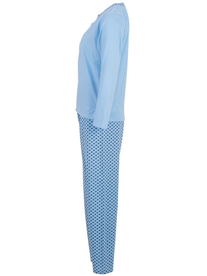 Pyjama Set Langarm - Borte Blumen