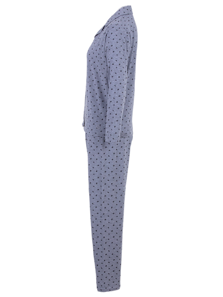 Pyjama Set Langarm - Kussmund