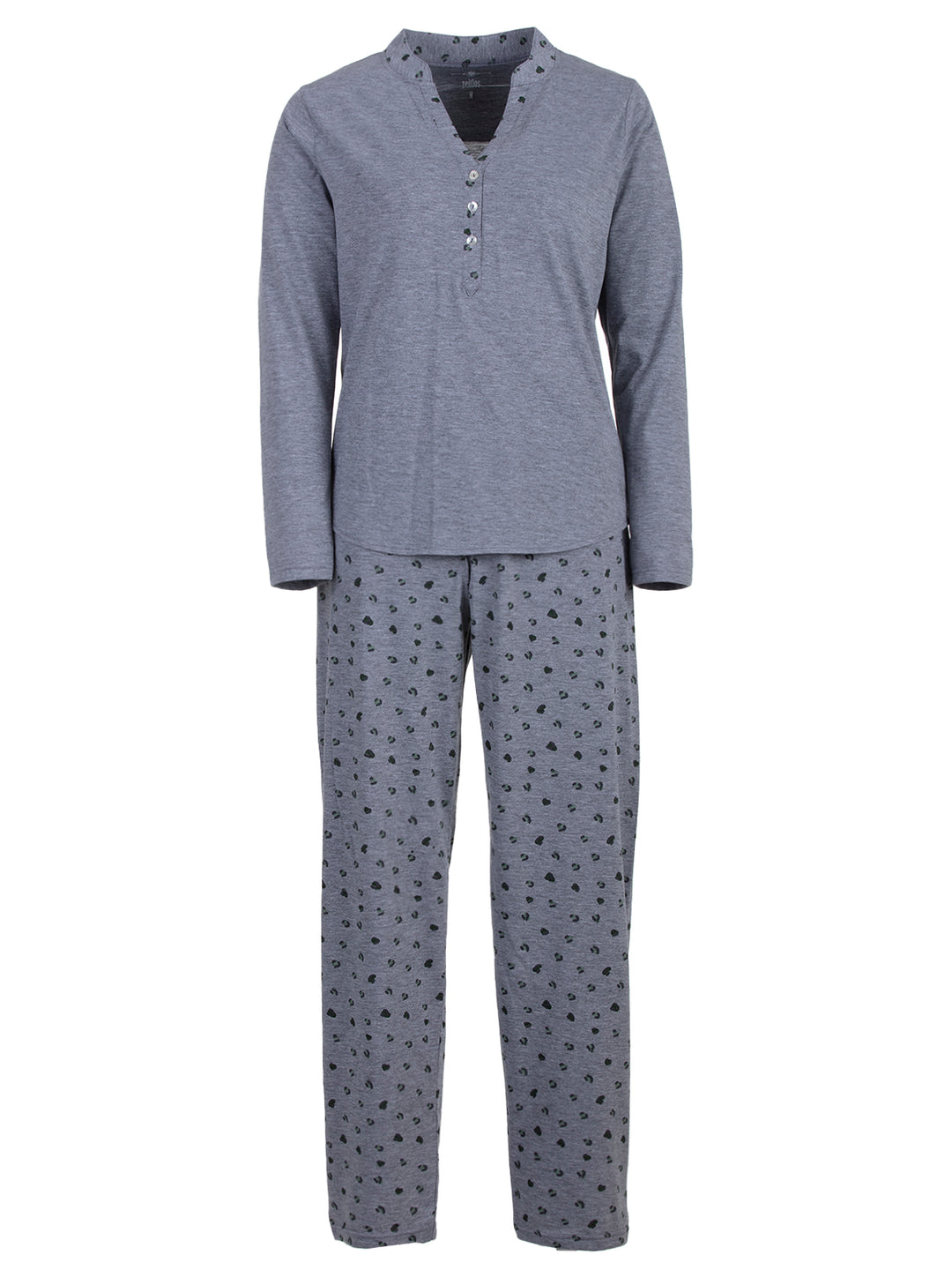 Long-Sleeve Pajama Set - Leo
