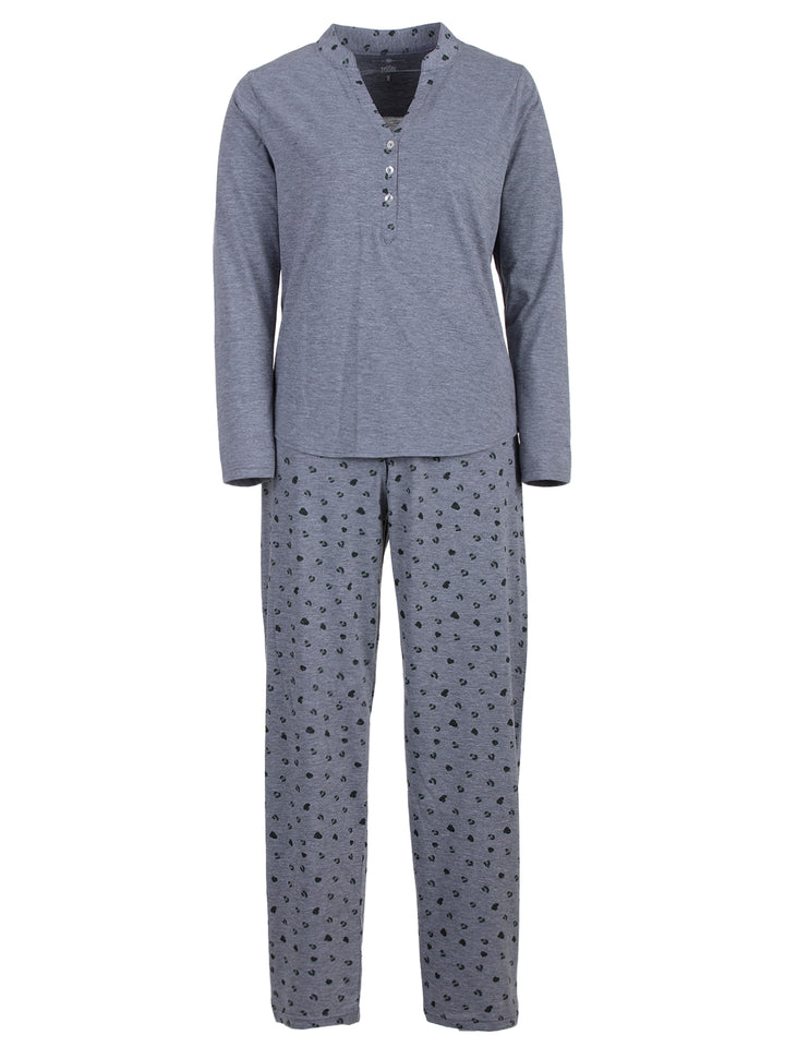 Long-Sleeve Pajama Set - Leo