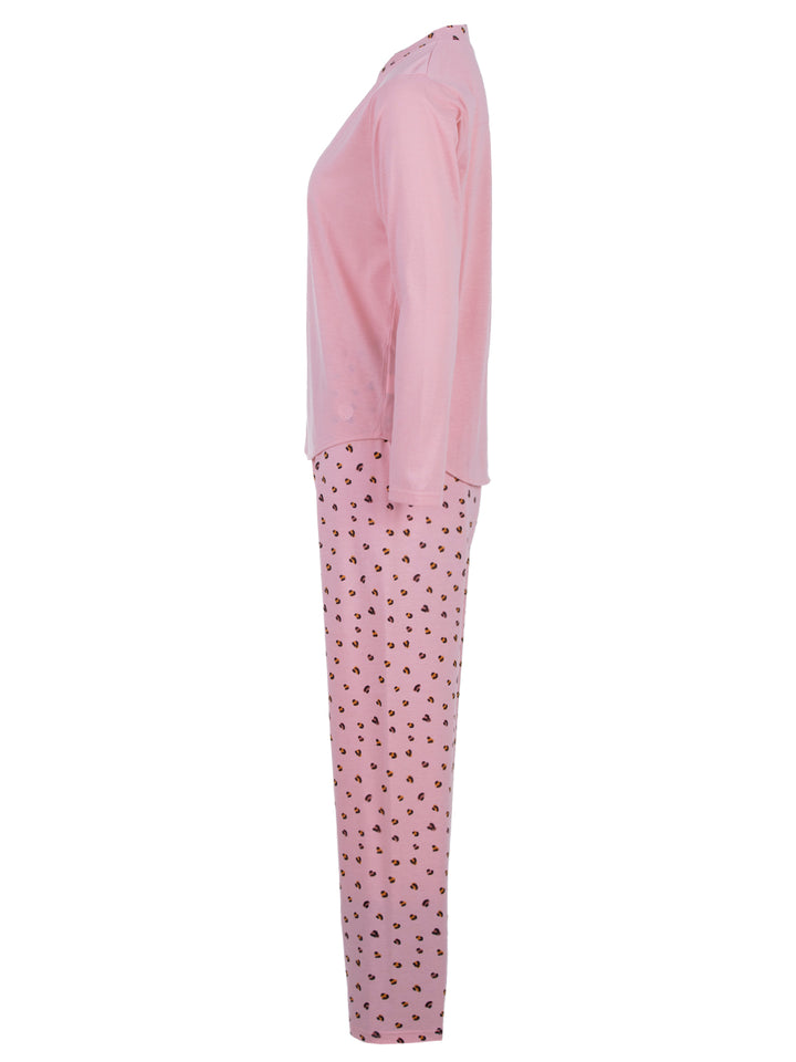 Long-Sleeve Pajama Set - Leo